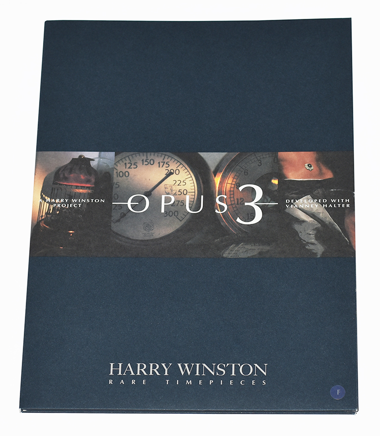 Horlogerie - Harry Winston Ultimate Timepieces - Dossier de presse Opus 3