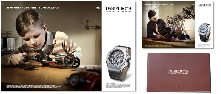 Manufacture de Haute Horlogerie Daniel Roth - Campagne internationale